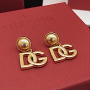 Dolce &Gabbana Clip-on earrings with DG logo - 3