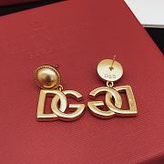 Dolce &Gabbana Clip-on earrings with DG logo - 2