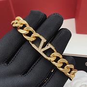 Valentino Vlogo Big Gold Chain Bracelet - 4