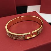 Valentino VLogo Signature Swarovski-embellished bangle - 3