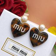 Miu Miu Heart Earrings - 6