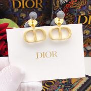 DIOR TRIBALES BLACK AND GOLD EARRINGS  - 5