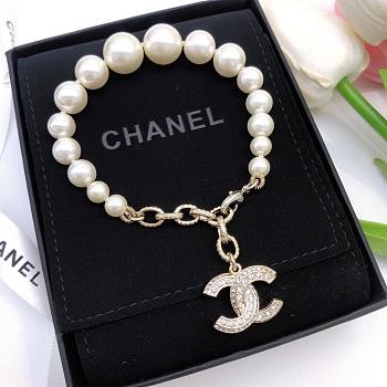 Chanel Pearl Gold Bracelet