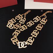 Dolce&Gabbana Logo chain Link choker and bracelet - 3