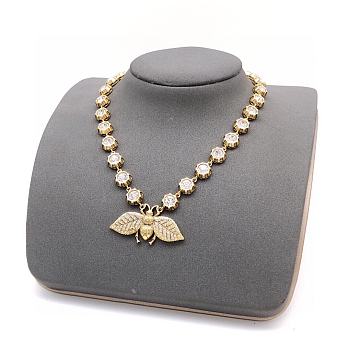 Gucci Bee necklace with crystals