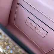 Valentino Garavani Vsling pink gem-embellished bag - 19x13x9cm - 5