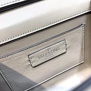 Valentino Garavani Vsling grey gem-embellished bag - 19x13x9cm - 6