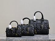 Dior Groove Bag Black Macrocannage Calfskin - 1