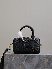 Dior Groove Bag Black Macrocannage Calfskin - 4