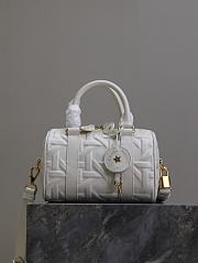 	 Dior Groove Bag White Macrocannage Calfskin - 4