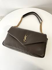 YSL CALYPSO Brown Bag - 38x22x12cm - 5