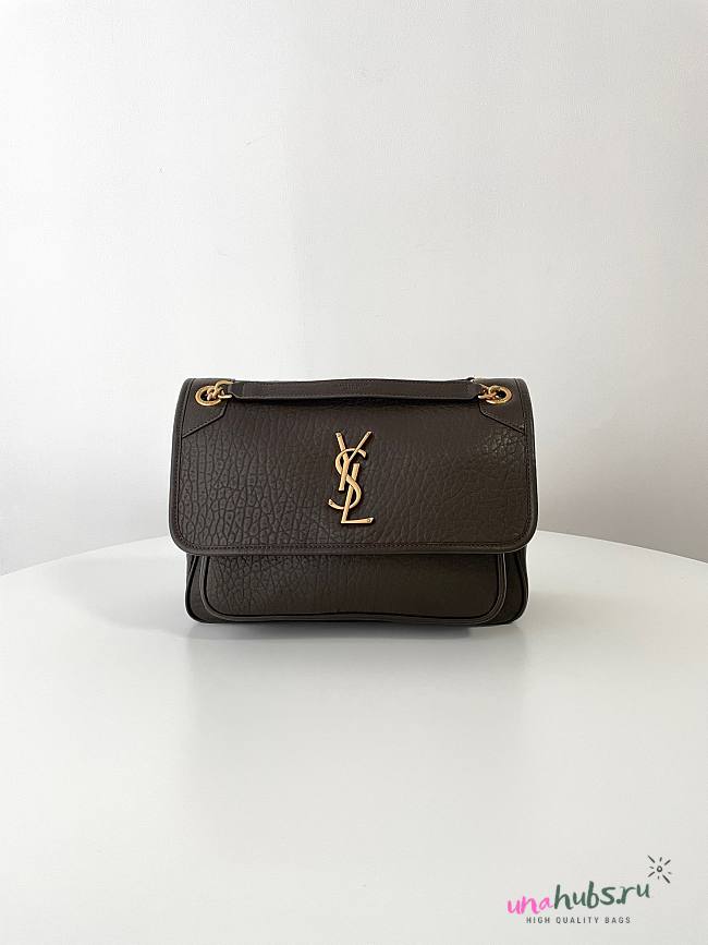 YSL Brown Niki Bag - 28x20.5x8.5cm - 1