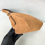 Prada Aimée medium suede shoulder bag - 39*24*11.5cm - 2