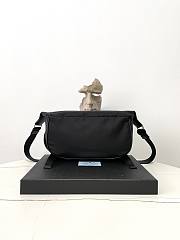 Prada Re-Nylon and Saffiano leather shoulder bag - 27×15.5×14cm - 4