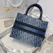 Dior Book Tote Small Denim - 26.5*21*14cm - 5