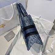 Dior Book Tote Small Denim - 26.5*21*14cm - 4