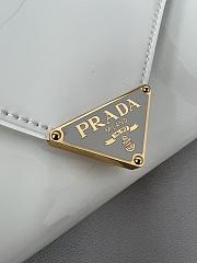 Prada white leather mini-bag - 20x11.5cm - 4