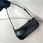 PRADA Soft Lux Calfskin Re-Edition Black Bag - 26*11.5*6cm - 2