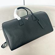 Prada Black Saffiano Leather Travel Bag - 50*27.5*25cm - 1