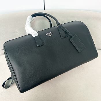 Prada Black Saffiano Leather Travel Bag - 50*27.5*25cm