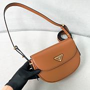 Prada Arqué Black Leather Bag - 2