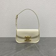 CELINE SHOULDER BAG TERENCE in PATENT CALFSKIN - 20.5 x 10.5 x 5 CM - 1