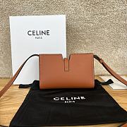 CELINE 16 STRAP POCHETTE in SUPPLE CALFSKIN Bag - 18×12×3.5cm - 4