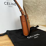 CELINE 16 STRAP POCHETTE in SUPPLE CALFSKIN Bag - 18×12×3.5cm - 3