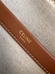 Celine small cabas thais in STRIPED TEXTILE WITH TRIOMPHE - 25.5 x 18.5 x 12 CM - 2