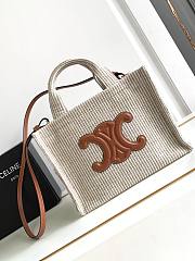 Celine small cabas thais in STRIPED TEXTILE - 25.5 x 18.5 x 12 CM - 1