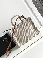 Celine small cabas thais in STRIPED TEXTILE - 25.5 x 18.5 x 12 CM - 5