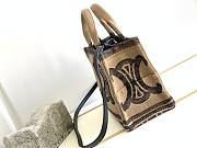 Celine small cabas thais in Triomphe and Calfskin - 25.5 x 18.5 x 12 CM - 5