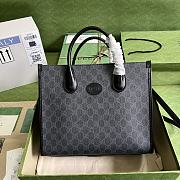 Gucci Supreme Canvas Tote - 31×26.5×14cm - 2