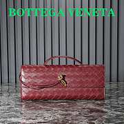 Bottega Veneta Andiamo Clutch Burgundy Leather - 31*13*3cm - 1