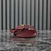 Bottega Veneta Andiamo Clutch Burgundy Leather - 31*13*3cm - 2