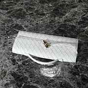 	 Bottega Veneta Andiamo Clutch White Leather - 31*13*3cm - 6