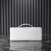 	 Bottega Veneta Andiamo Clutch White Leather - 31*13*3cm - 2