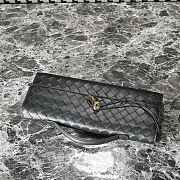 	 Bottega Veneta Andiamo Clutch Black Leather - 31*13*3cm - 5