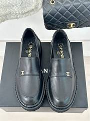 Chanel Moccasins Lambskin Shoes - 5