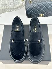 Chanel Moccasins Lambskin Shoes - 2