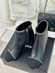 Chanel Lambskin Leather Boots - 3