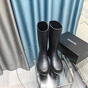 Chanel Rubber Long Boots - 2