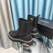 Chanel Chelsea Lambskin Leather Boots - 4