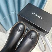 Chanel Chelsea Lambskin Leather Boots - 2