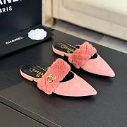 Chanel Suede Leather Slingback shoes - 5