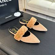 Chanel Suede Leather Slingback shoes - 2