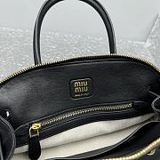 miu Miu Adventure Shoulder Black Bag - 28x21x 17cm - 5