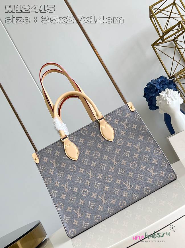 Louis Vuitton OnTheGo MM Trianon Gray - 1