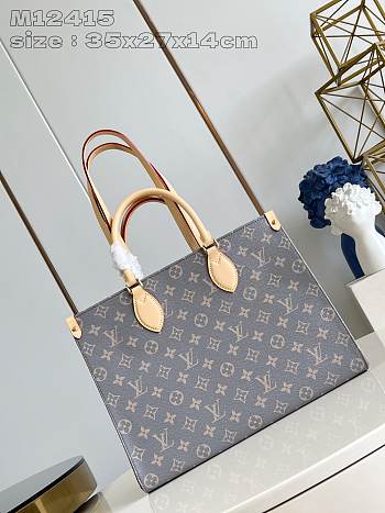 Louis Vuitton OnTheGo MM Trianon Gray