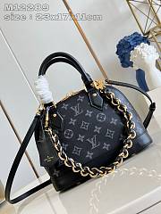 Louis Vuitton Alma BB Grey And Black Color - 2